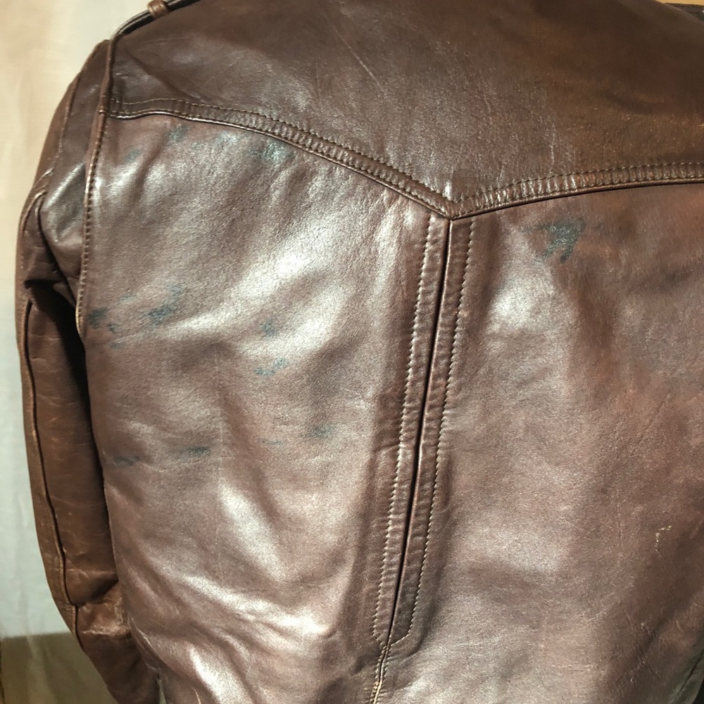 High End Reed Leather Jacket. (Heavy) - Picture 5 of 8